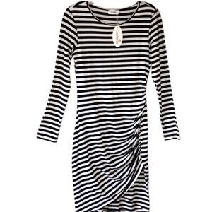 NEW Coolmee Black And White Dress